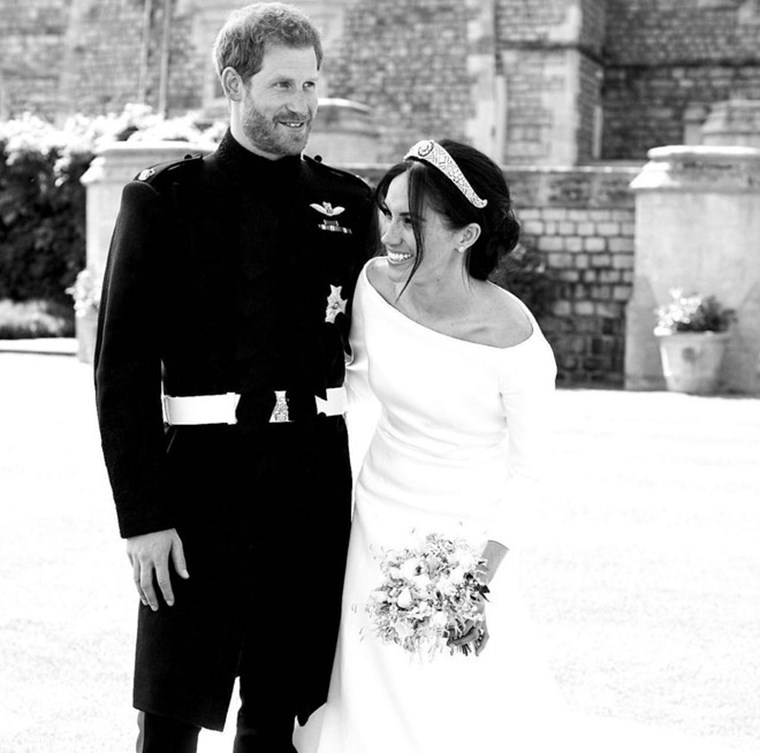 Меган Маркъл и принц Хари публикуваха нова снимка от сватбата