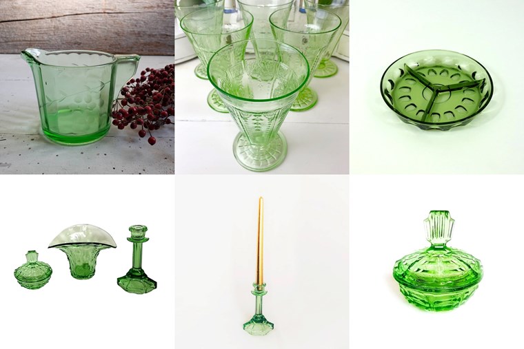 Green glass