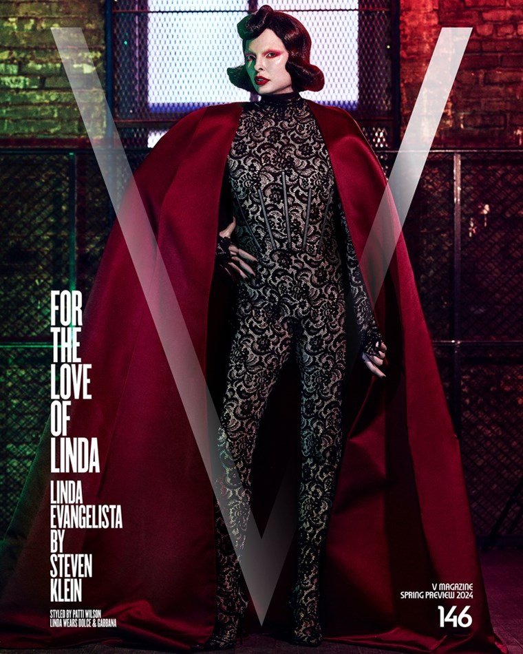 Линда Еванджелиста V Magazine