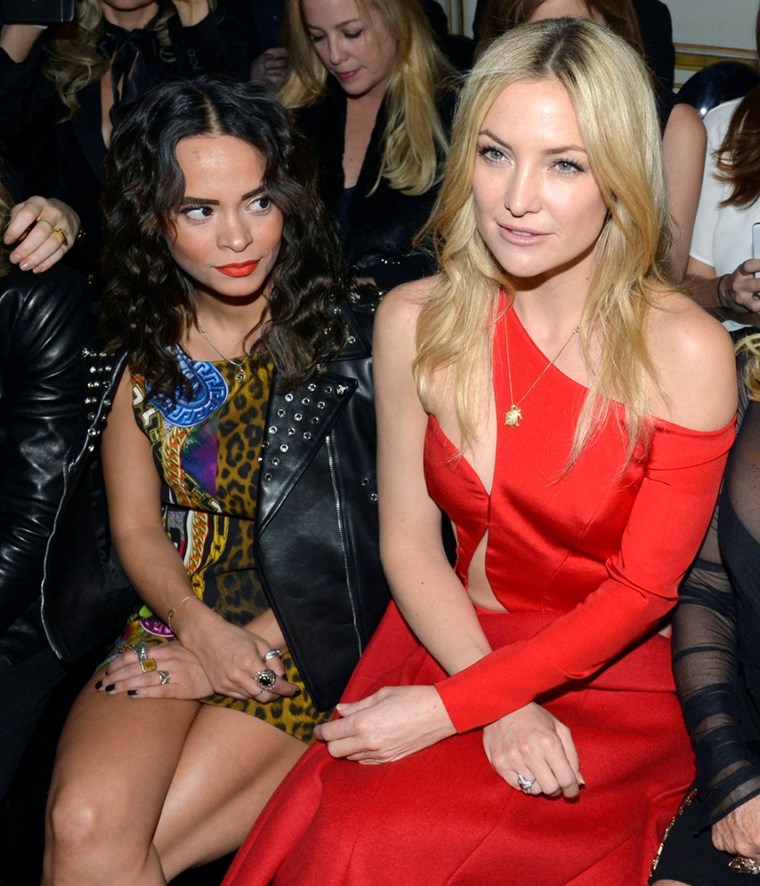 Кейт Хъдсън със стилистката си Софи Лопес