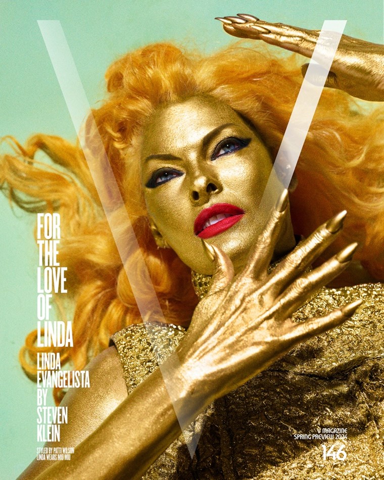 Линда Еванджелиста V Magazine