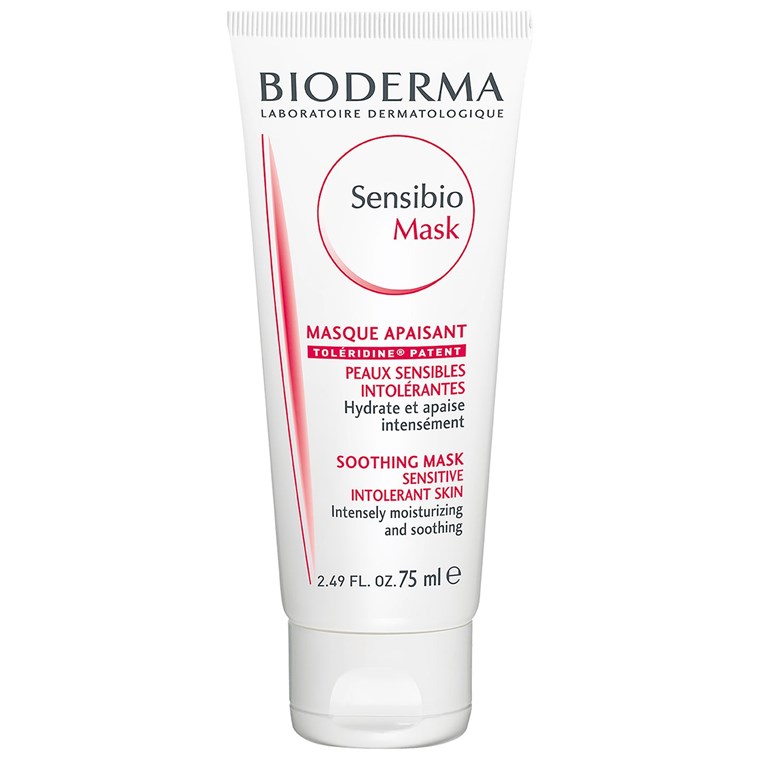 Успокояваща маска за чувствителна кожа Sensibio на Bioderma