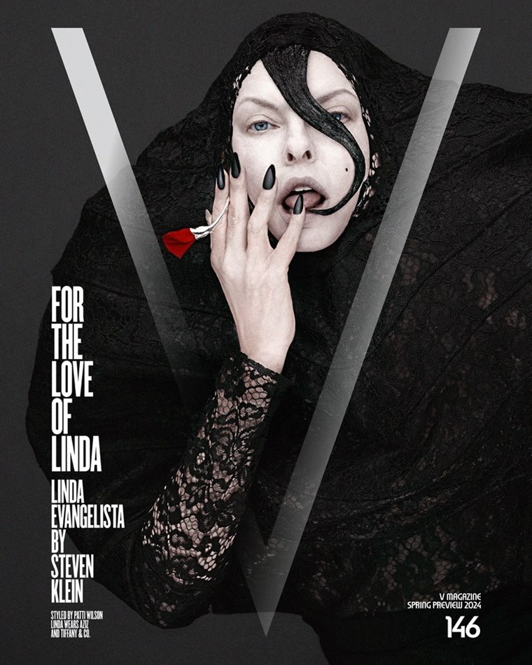 Линда Еванджелиста V Magazine