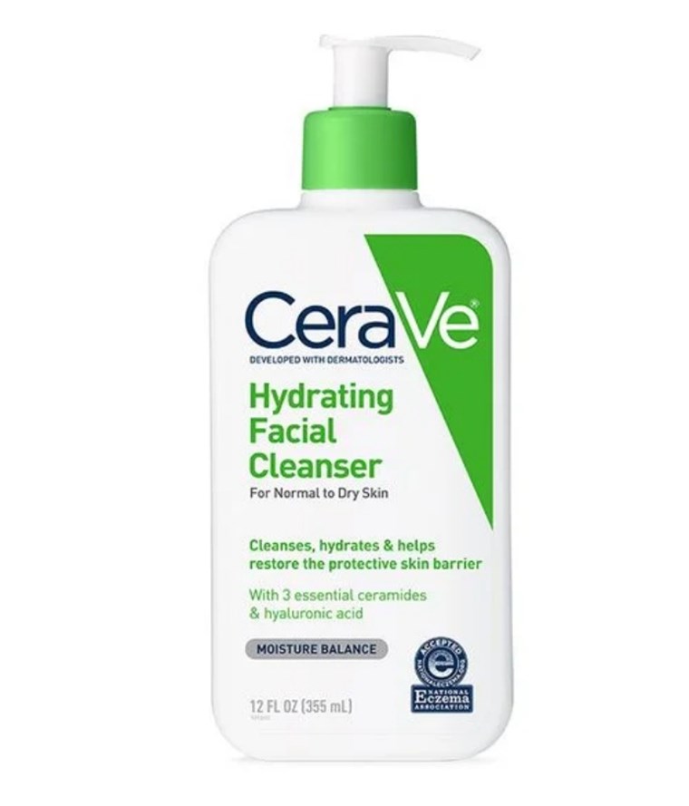 Почистващ лосион за лице за укрепване на кожната бариера Hydrating cleanser CeraVe