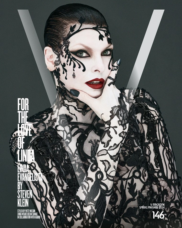 Линда Еванджелиста V Magazine