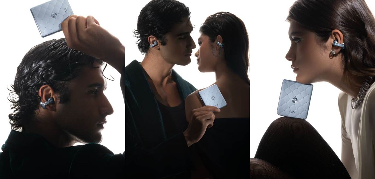 Motorola представи ексклузивните motorola razr 60 и moto buds loop, обсипани с кристали Swarovski