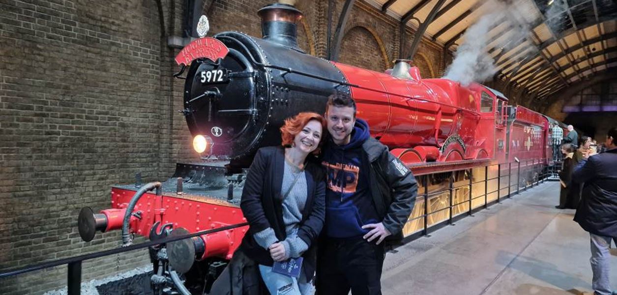 Из студиото на Хари Потър