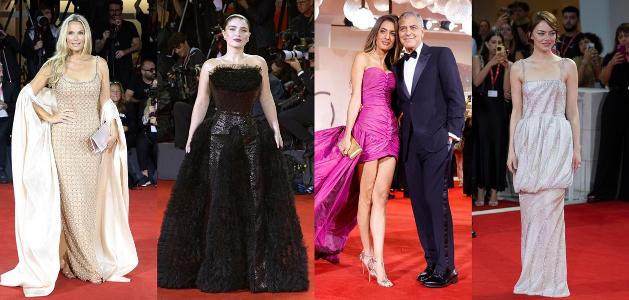 Блясък и стил на червения килим във Венеция: звездите на премиерата на Jay Kelly