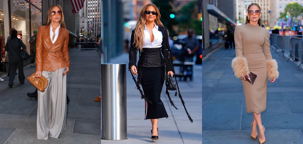 Дженифър Лопес превърна Ню Йорк в своя модна сцена