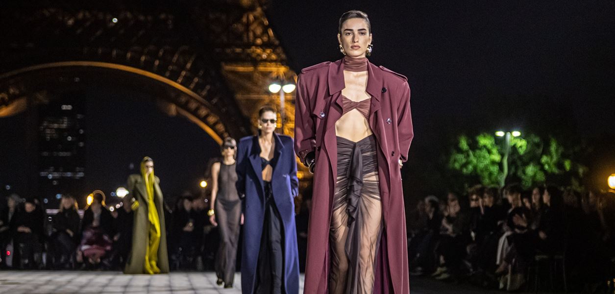 Париж, Saint Laurent и пак Париж