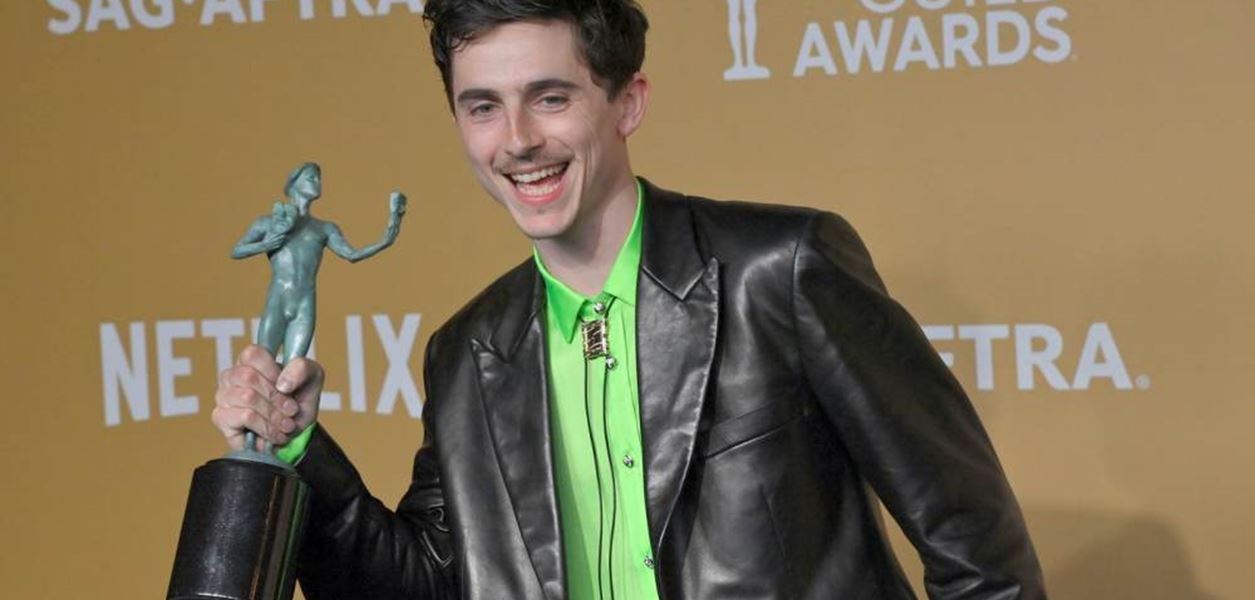 Тимъти Шаламе е голямата изненада на наградите на Гилдията на филмовите актьори