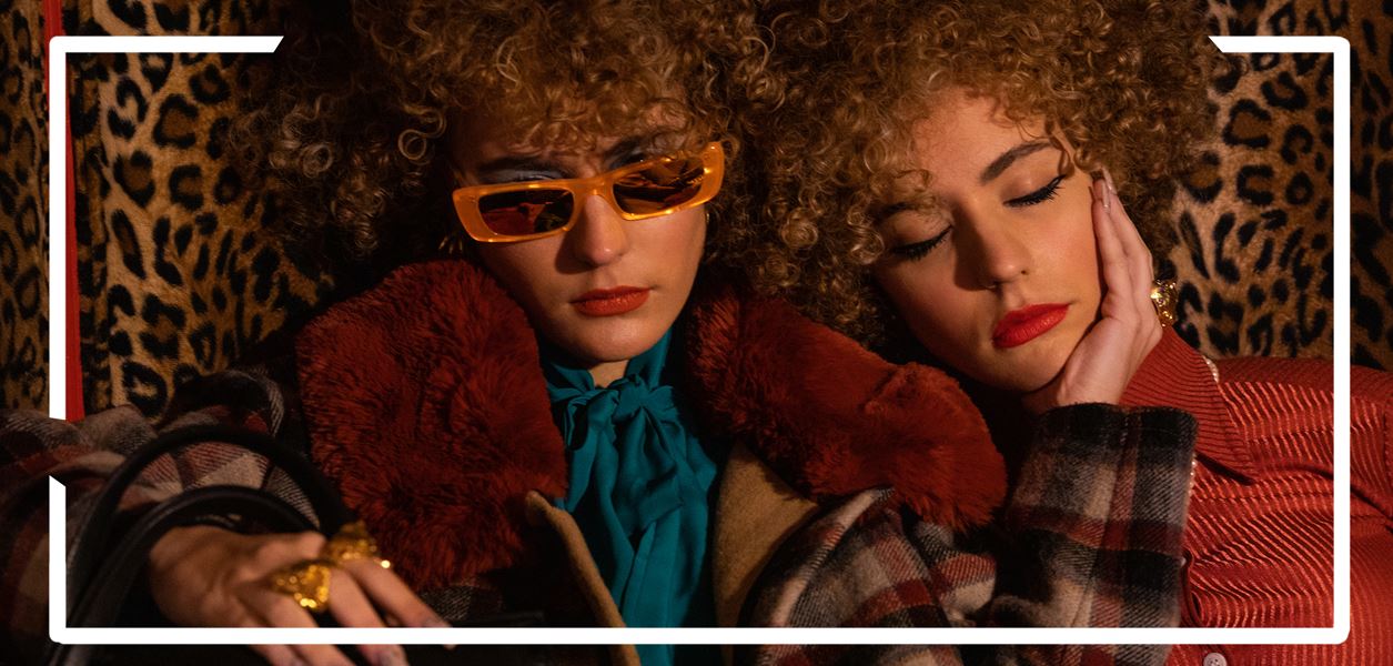 GRAZIA Style: Зимна еклектика в лилаво &amp; червено