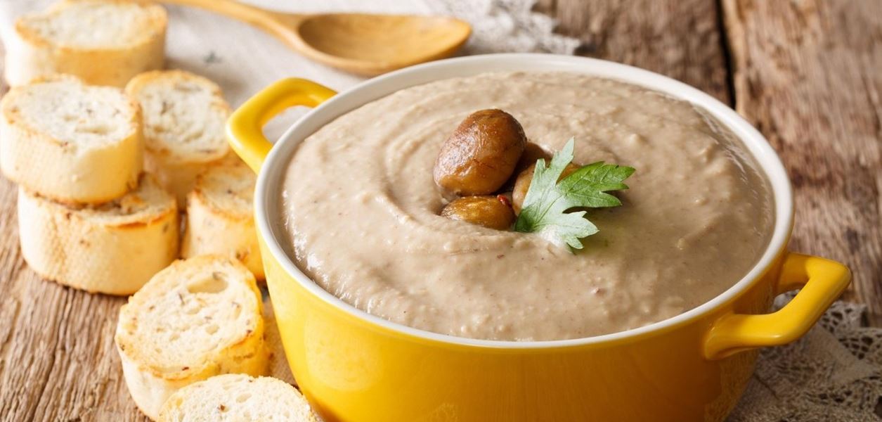 Крем супа от кестени