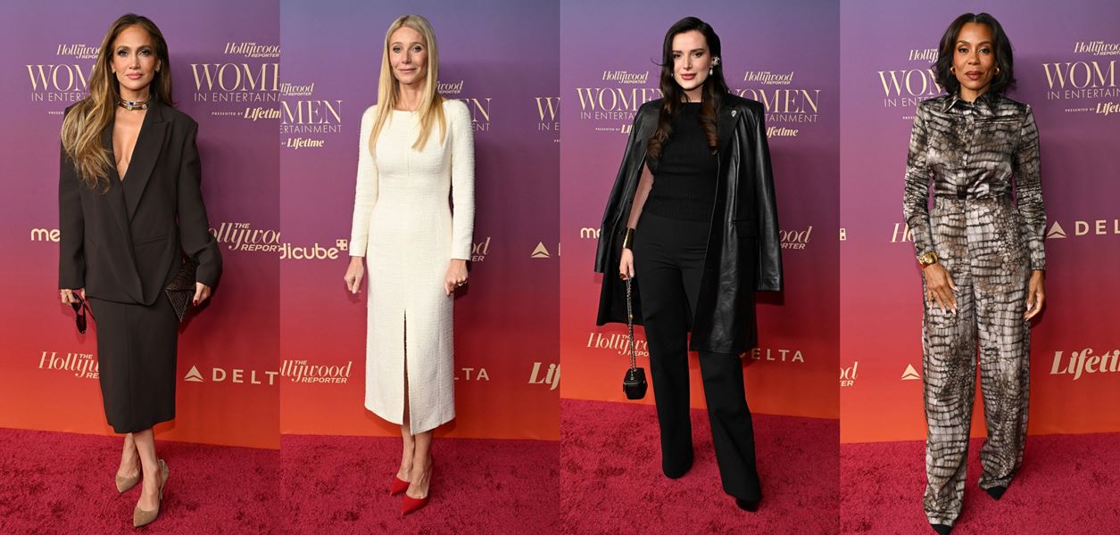 На червения килим на Women in Entertainment Gala 2025: Дженифър Лопес, Дакота Джонсън и още звезди