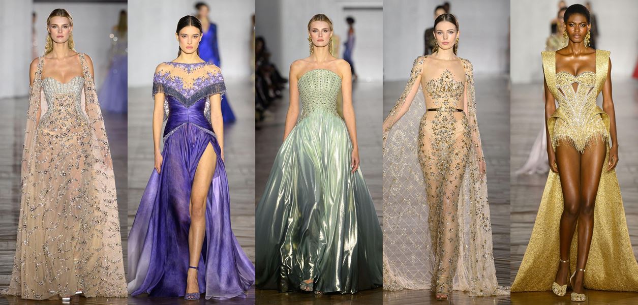 Светлина и камъни в новата couture колекция на Tony Ward в Париж