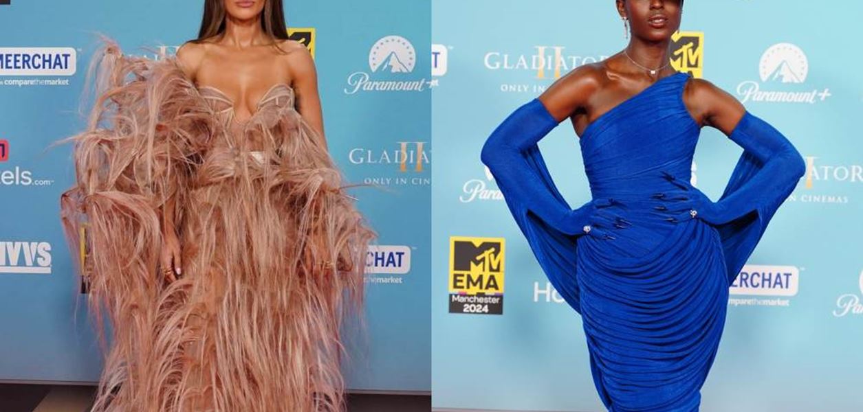 По червения килим на европейските награди на MTV