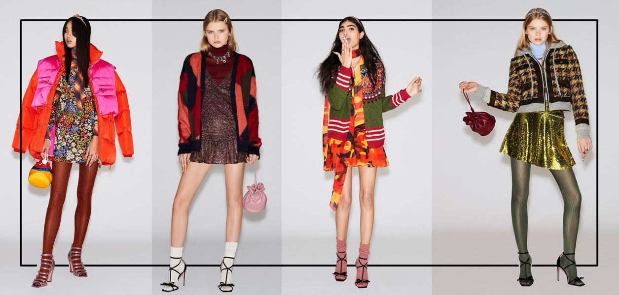 Гръндж блясък и много цветове от Dsquared2 есен/зима 2021