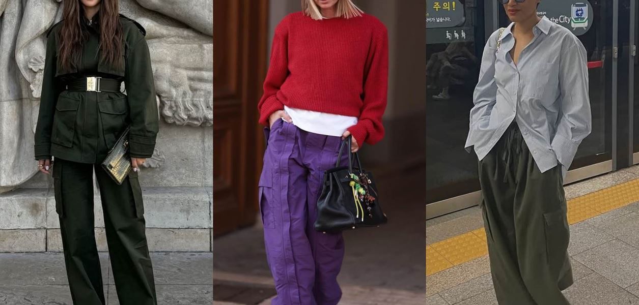 Тренд на сезона: как да включим карго панталоните в есенната си визия