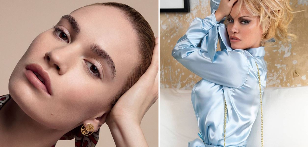 Вижте Лили Джеймс като Памела Андерсън