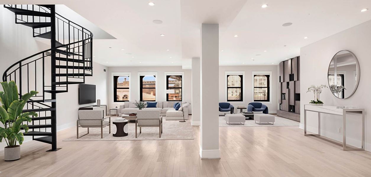 Трябва да видите пентхауса на Пийт Дейвидсън в Бруклин