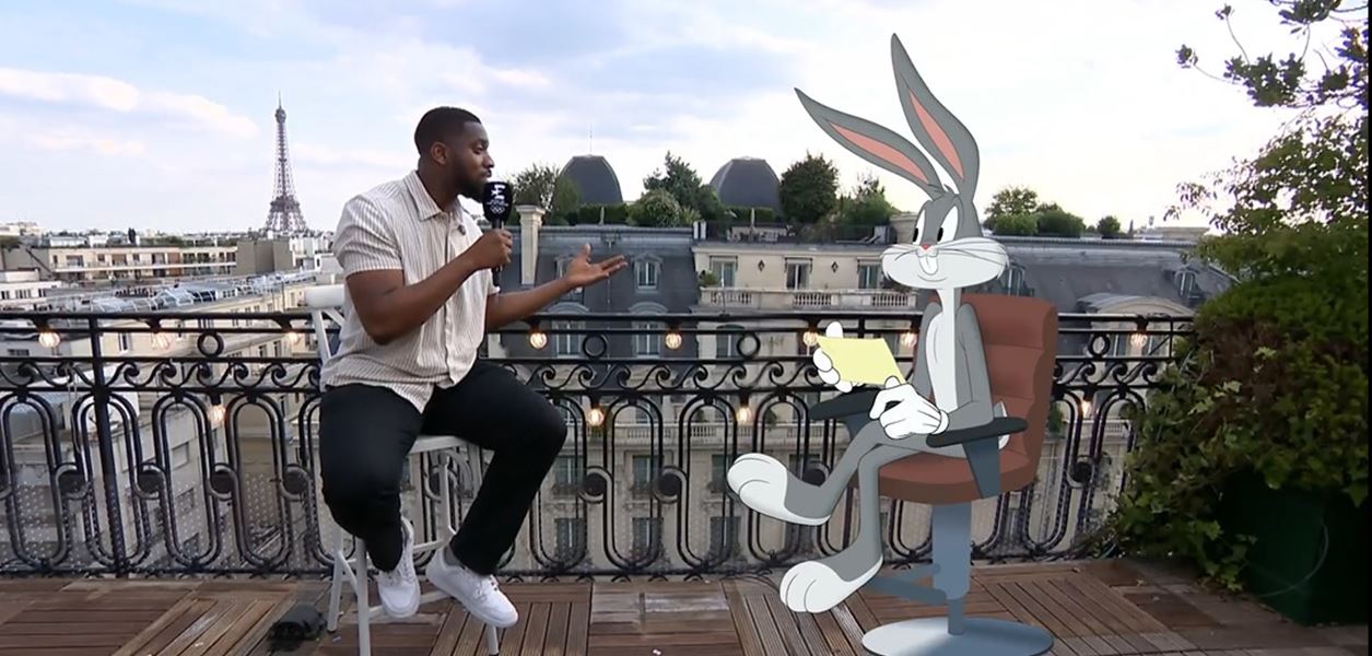 Бъгс Бъни става репортер на олимпийските игри в Париж