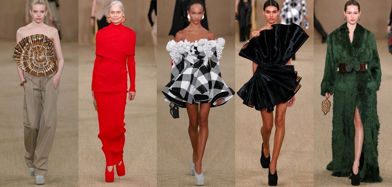 Носталгия по дома в новата колекция от Оливие Рустейн за Balmain