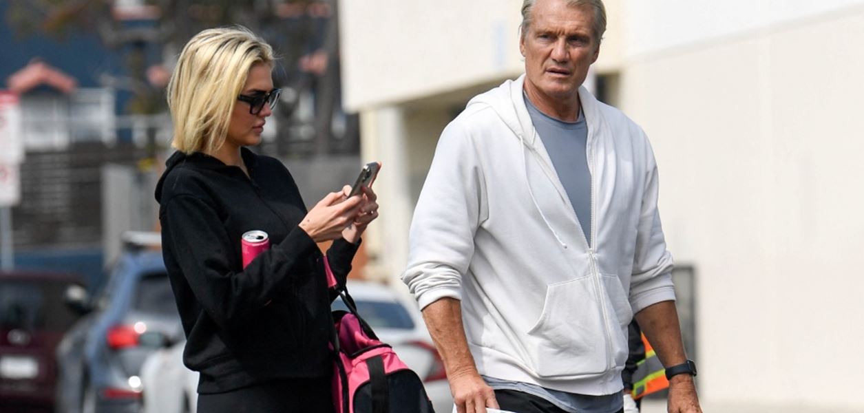 Първи кадри на Долф Лундгрен след новината за тежката му болест