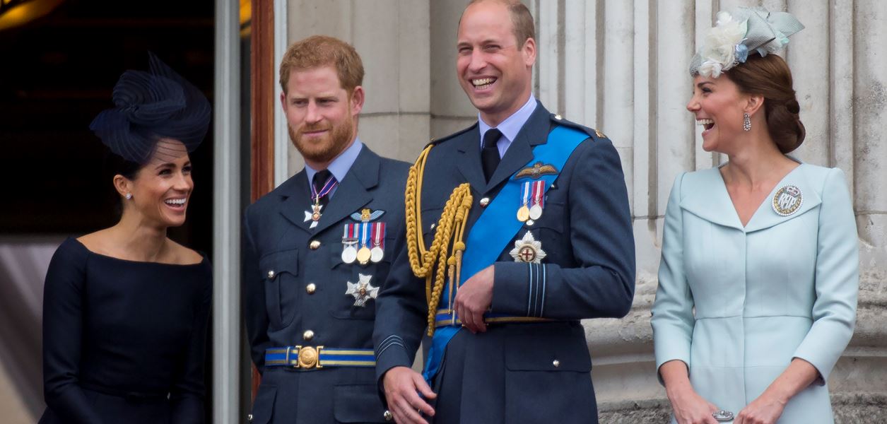 Кейт и Уилям говорят редовно с Меган и Хари по Zoom