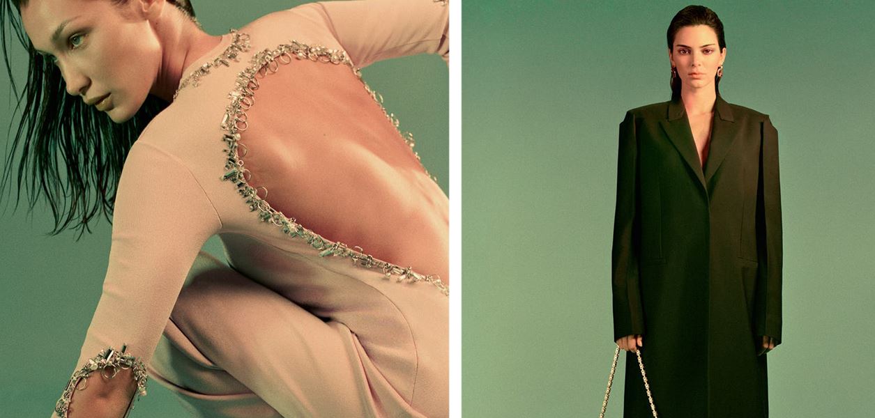 Кендал Дженър и Бела Хадид в цветната пролет на Givenchy