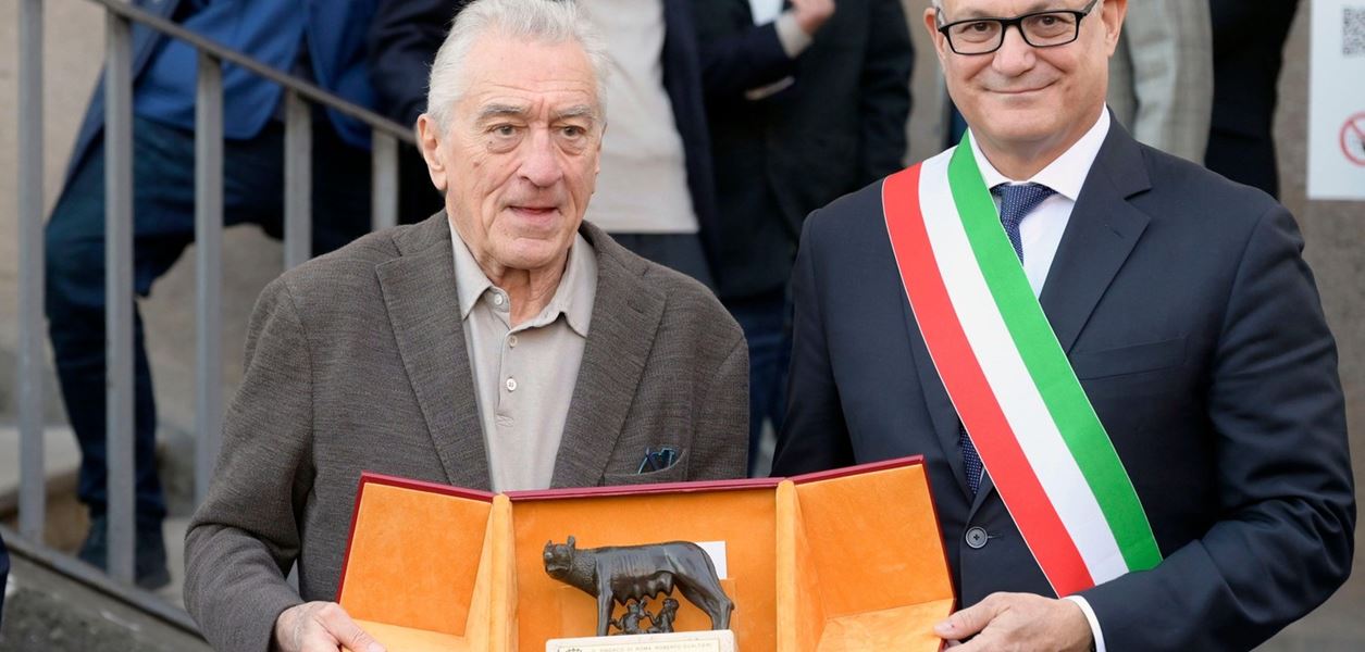 Робърт Де Ниро бе удостоен с най-високото отличие на Рим