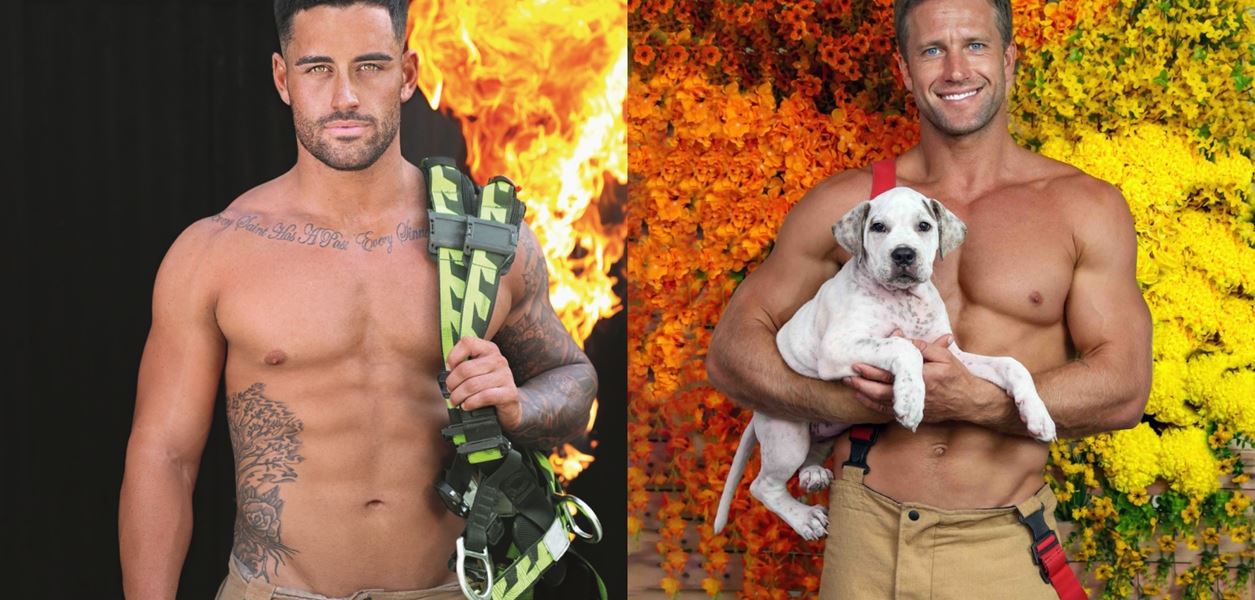 Календарът с австралийските пожарникари вече е факт