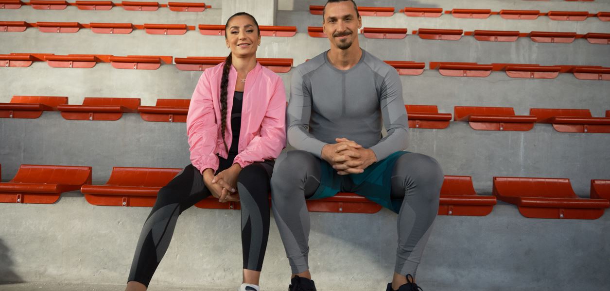 Надя Надим и Златан Ибрахимович обединяват сили за H&amp;M MOVE