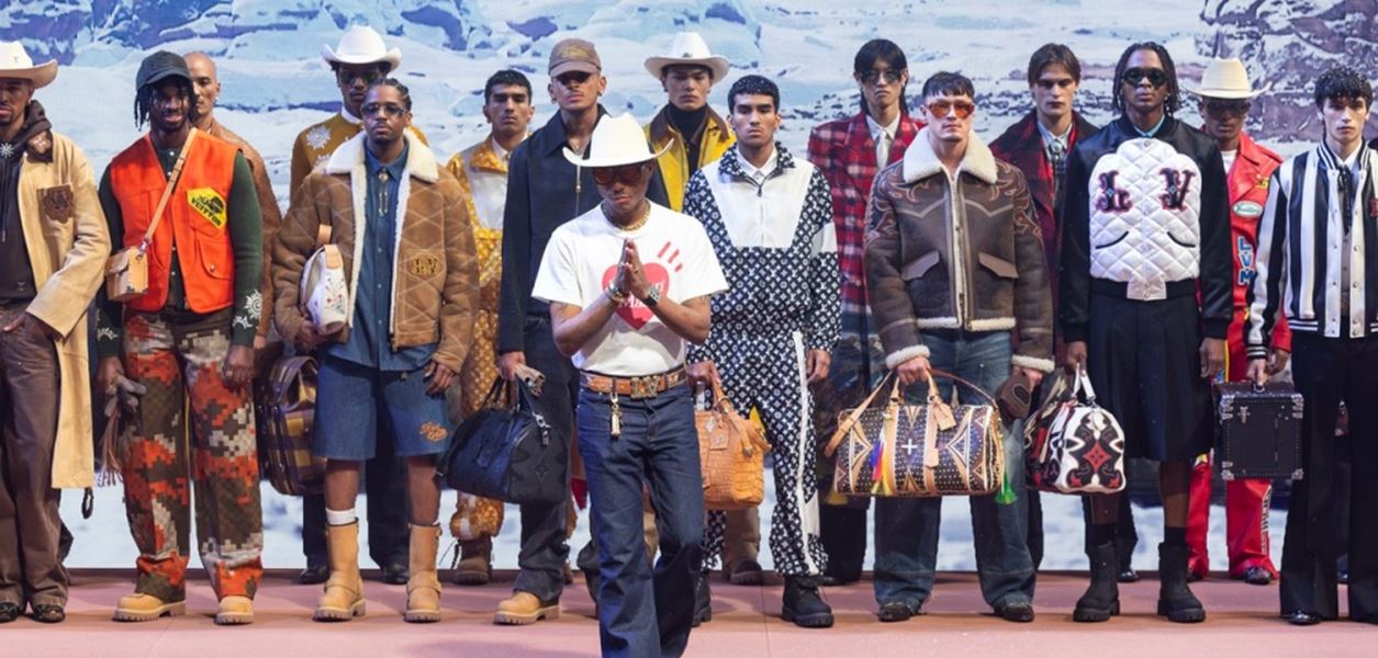 Фарел Уилямс и Louis Vuitton откриха Седмицата на модата в Париж