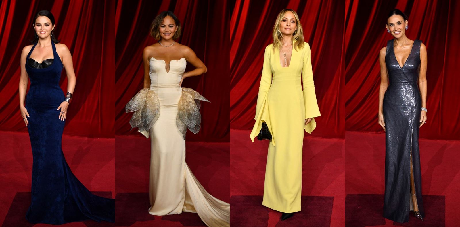 На червения килим на галавечерта на Академията за филмово изкуство в САЩ