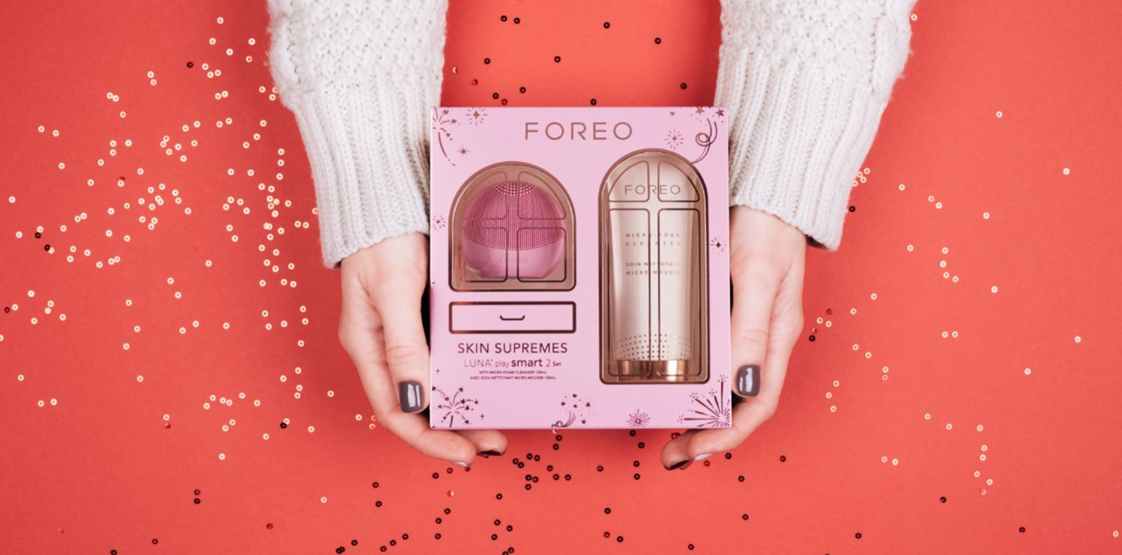 Коледните комплекти на FOREO са с до 40% отстъпка