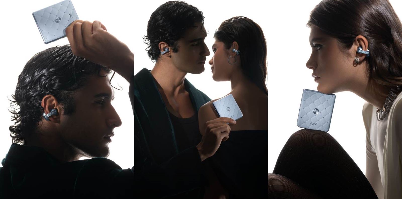 Motorola представи ексклузивните motorola razr 60 и moto buds loop, обсипани с кристали Swarovski