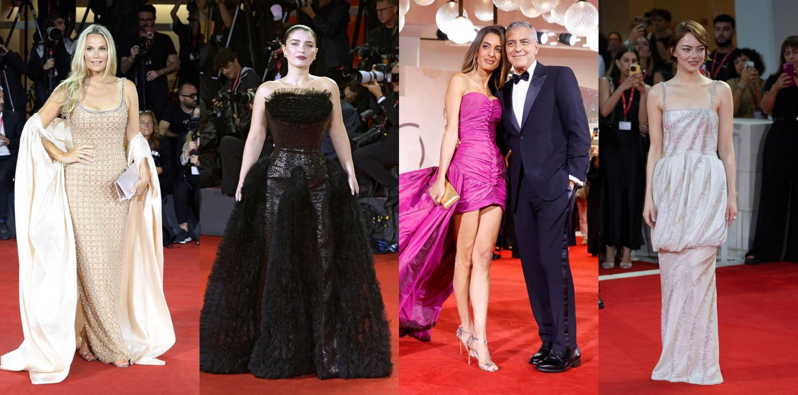 Блясък и стил на червения килим във Венеция: звездите на премиерата на Jay Kelly