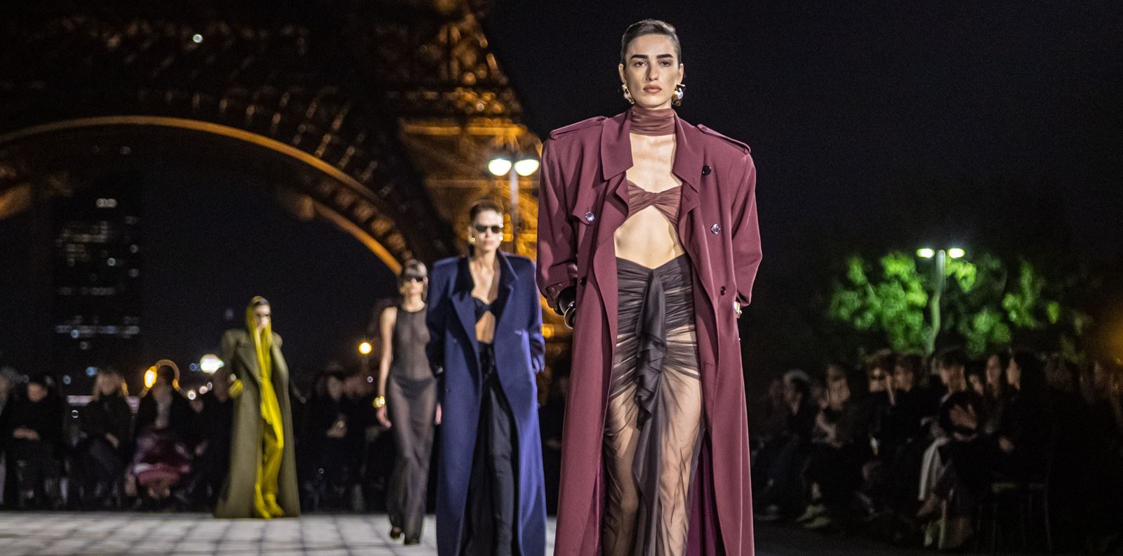 Париж, Saint Laurent и пак Париж