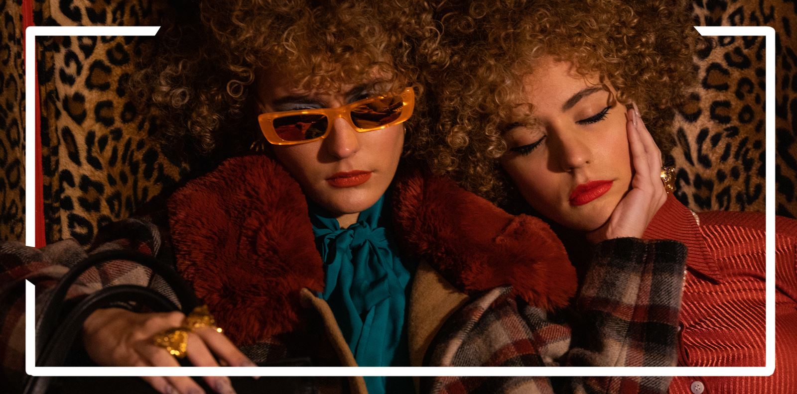 GRAZIA Style: Зимна еклектика в лилаво &amp; червено