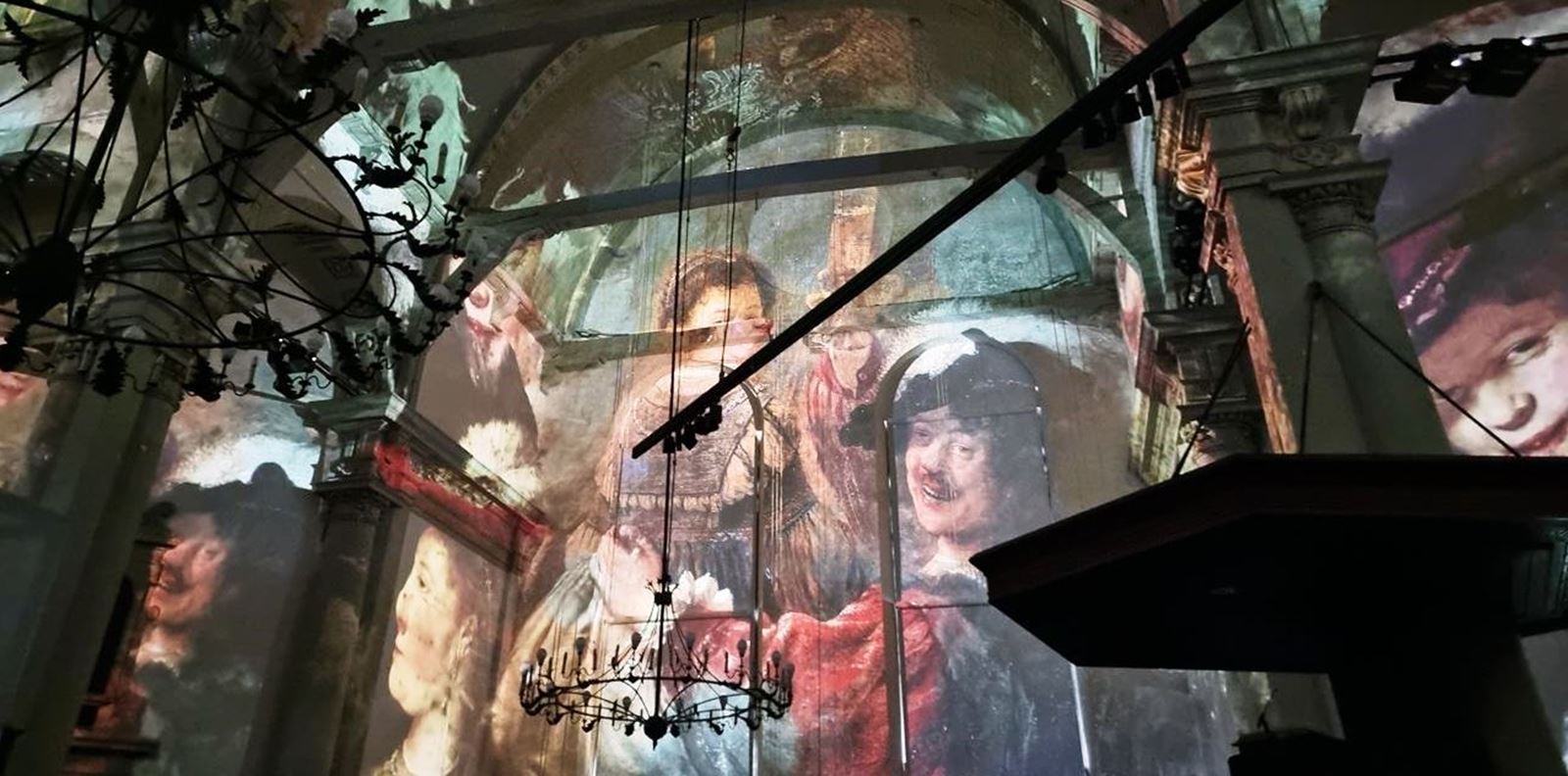 Българи срещат Винсент ван Гог и Рембранд в 360-градусова 3D мапинг проекция