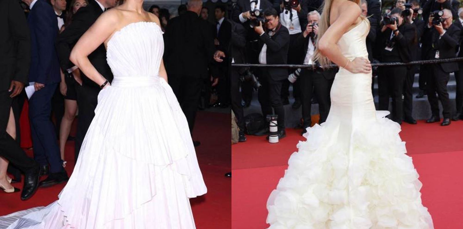 Белите богини на фестивала в Кан