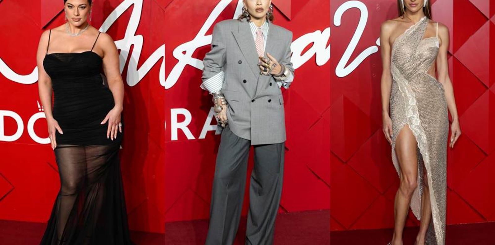 Всички погледи са вперени в червения килим на Британските модни награди