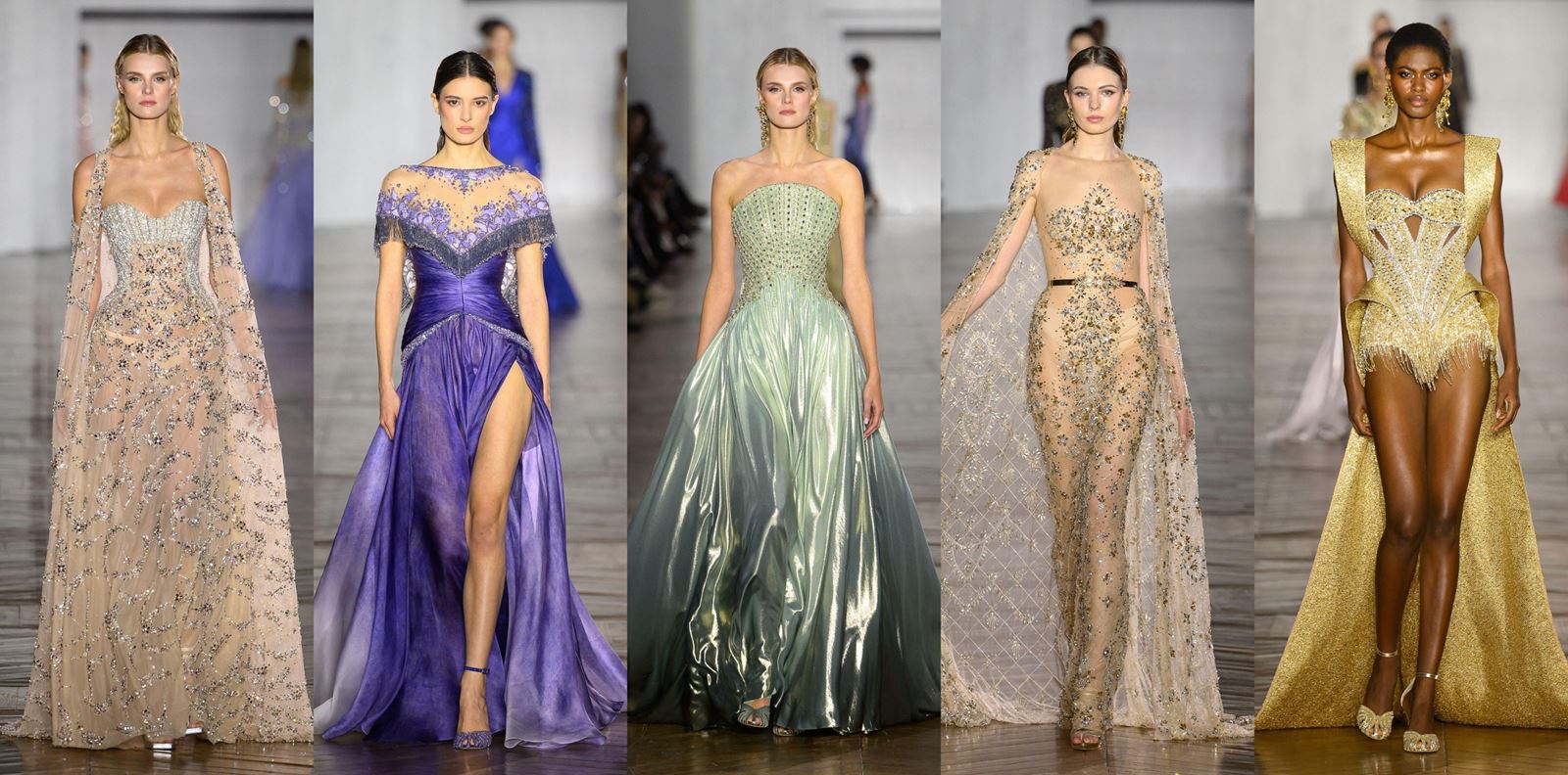 Светлина и камъни в новата couture колекция на Tony Ward в Париж