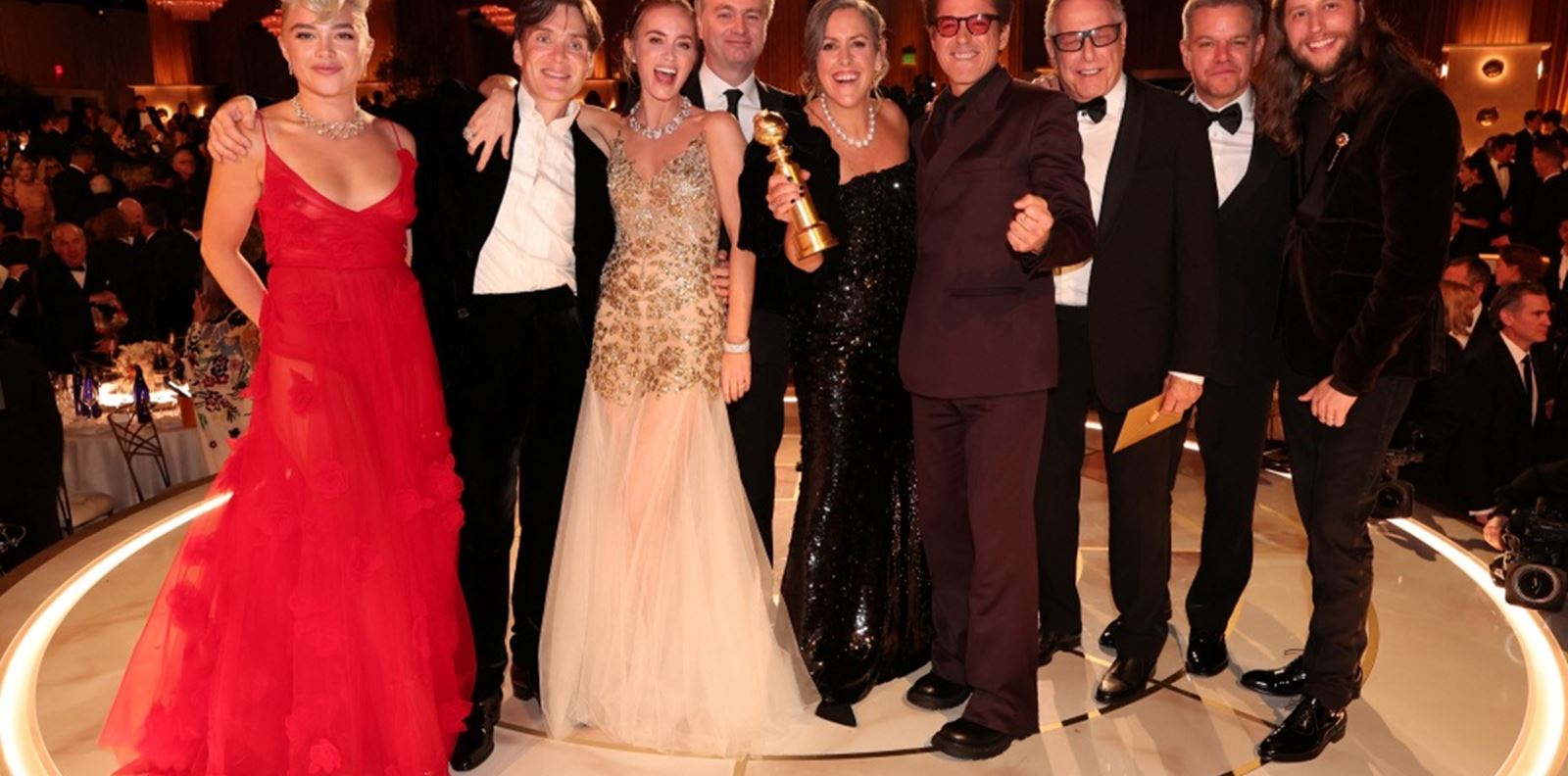 "Опенхаймер" триумфира на наградите "Златен глобус"