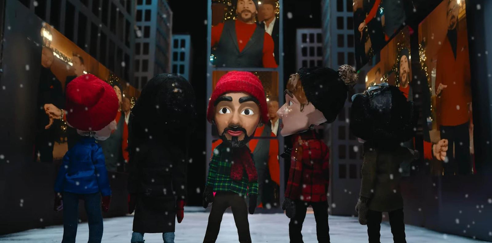 О, това са тазгодишните коледни песни и албуми