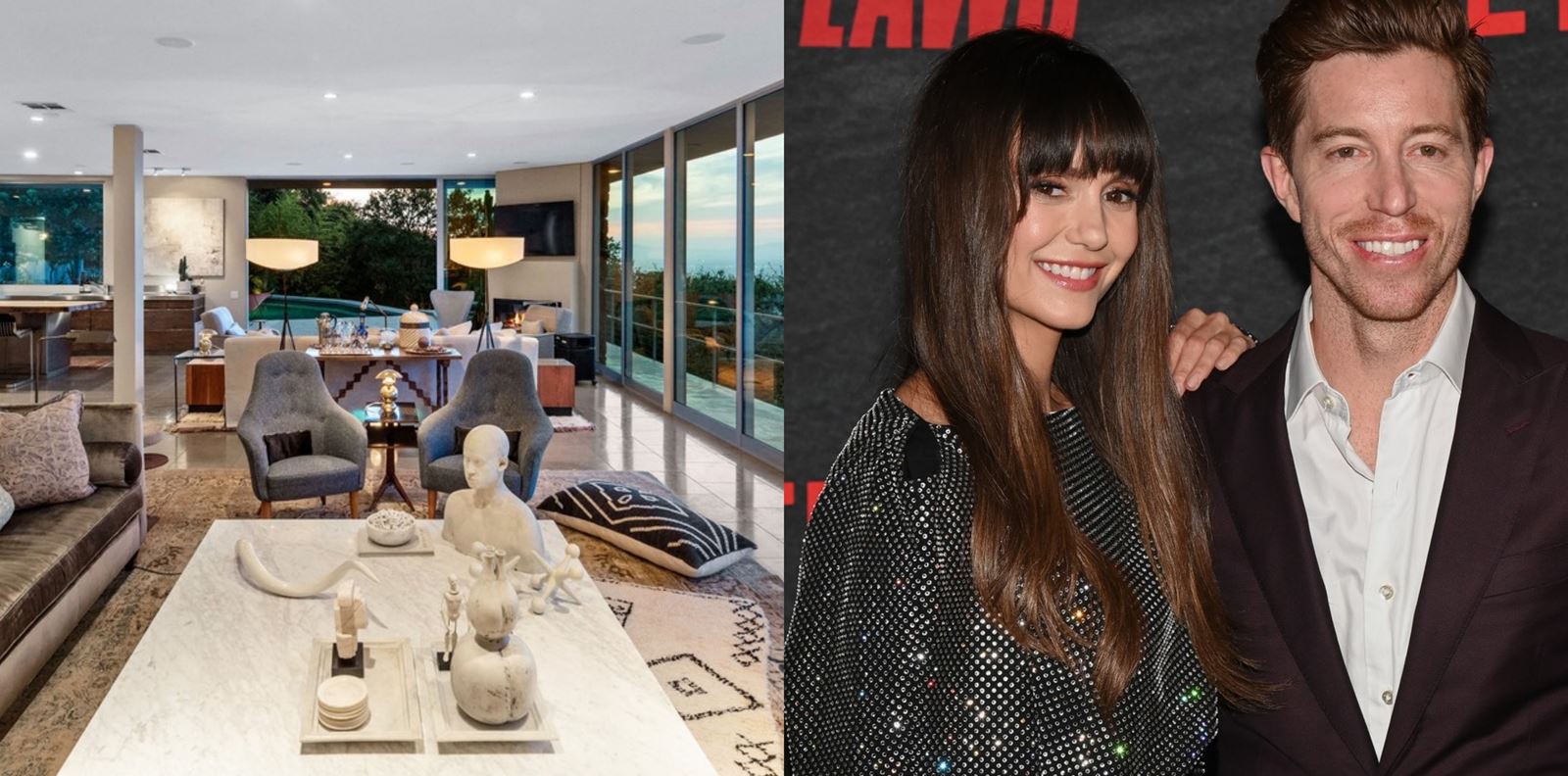 Нина Добрев и Шон Уайт показаха новия си дом