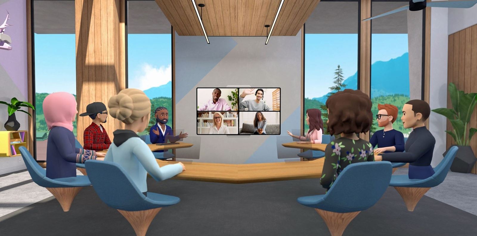 Първият изцяло виртуален офис на Facebook е тук