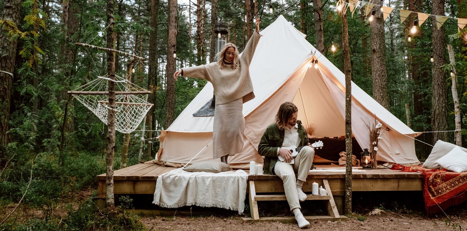 Glamping ваканцията (на звездите)