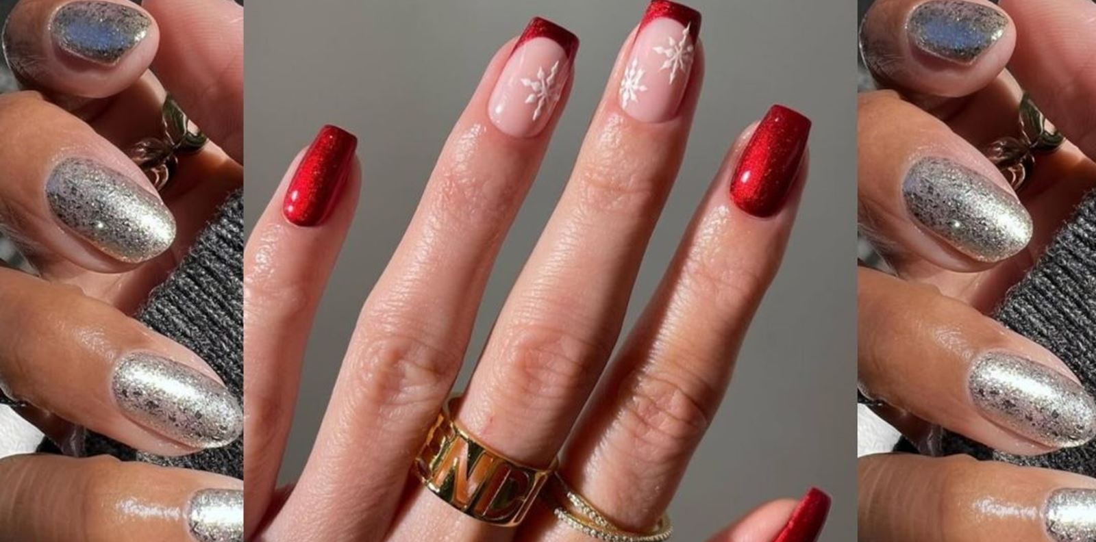 Празнични нокти: Идеи за маникюр с коледно настроение