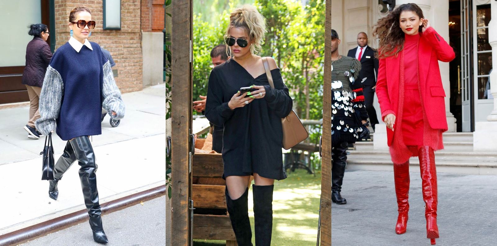 Двойна доза сексапил в есенните дни